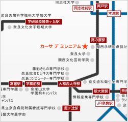 物件周辺エリアＭＡＰ